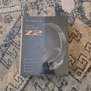 Treblab Z2 Wireless Headphones - Black